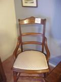 Antique Chair with needlepoint seat