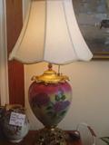handpainted lamp
