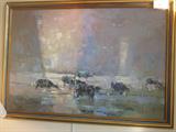 original painting by Hiroshi Tagami