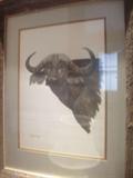 Water Buffalo painting