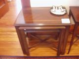 set of 2 nesting tables