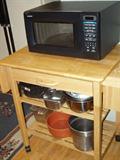 Utility Cart, Microwave