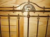 Solid Brass King Size headboard...