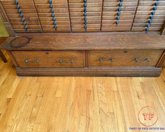 Antique Retail Store / Post Office Cabinet