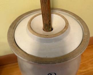 Antique RED WING #3 Butter Churn Crock