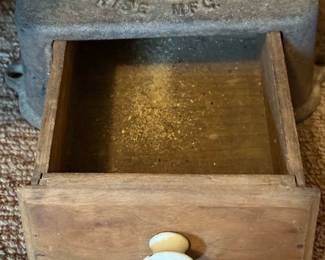 1800's Antique Enterprise Cast Iron Coffee Grinder