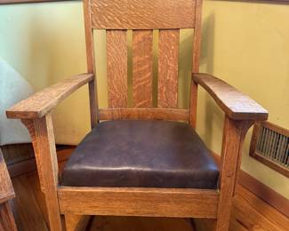 Antique Stickley Style Rocker