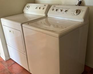 Kenmore washer and dryer