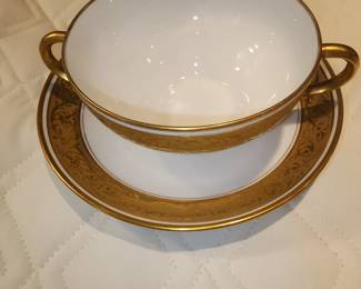 Limoges Cup and Saucer