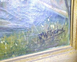 Signature of Painting