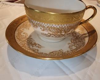 Limoges Cup and Saucer