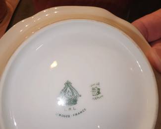 Signature on Limoges China