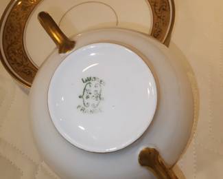Signature on Cup and Saucer