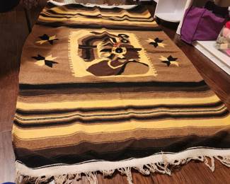 Vintage Mexican Rug