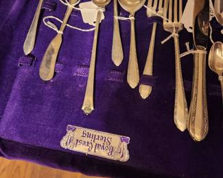 More Sterling Flatware by Royal Crest