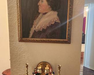 Antique oil painting