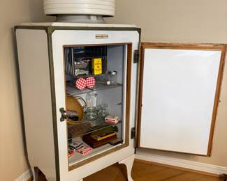 Circa 1930s General Electric Monitor Top Refrigerator
