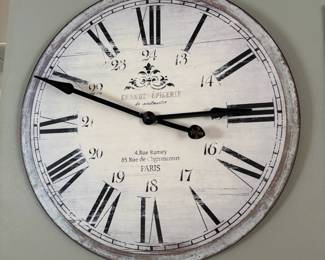Grande Epigerie Country French Style Wall Clock