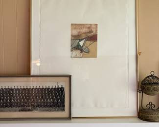 WWI-Era Photo – 16th Infantry Regiment, 1st Infantry Division, Camp Funston, Fort Riley, KS, 1980 Cubism Artwork "Tuesan" Signe BW