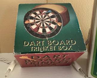 Dart Board Trinket Box