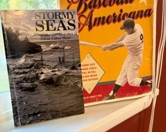 Stormy Seas: Triumphs and Tragedies of Great Lakes Ships Book by Wes Oleszewski, Baseball Americana: Treasures from the Library of Congress Book by Harry Katz
