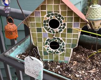 Mosaic Birdhouse