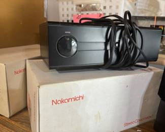 Nakamichi Stereo Companion 1 Clock Radio 