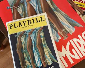 Imperial Theatre Dreamgirls Playbill, Dreamgirls Souvenir Program