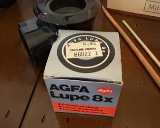 AGFA 8x Magnifier Lupe