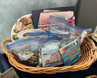 Watercolor, Oil & Acrylic Paints