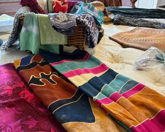Assortment of Scarves & Handkerchiefs 