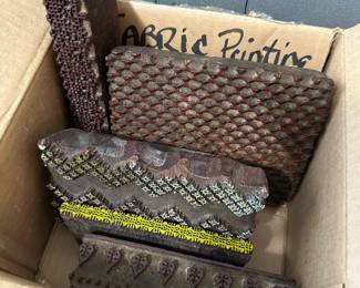 Textile Printing Blocks