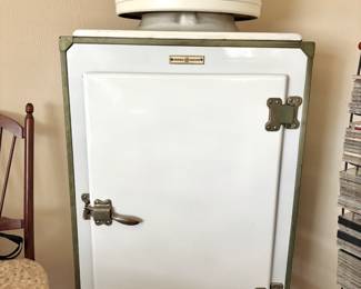 Circa 1930s General Electric Monitor Top Refrigerator