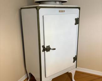 Circa 1930s General Electric Monitor Top Refrigerator
