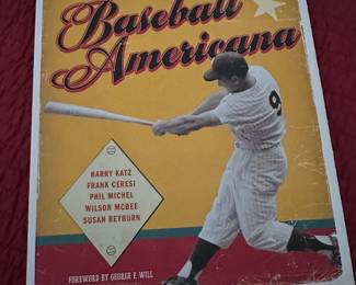 Baseball Americana: Treasures from the Library of Congress Book by Harry Katz
