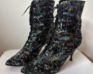 Beverly Feldman Stiletto Boot – Size 7.5