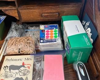Office Supplies – Rubberbands, Labels, Index Cards