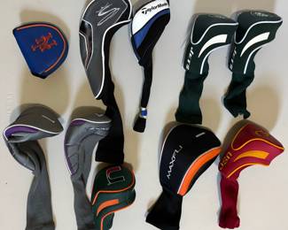 Bag Of (10) Assorted Golf Head Covers