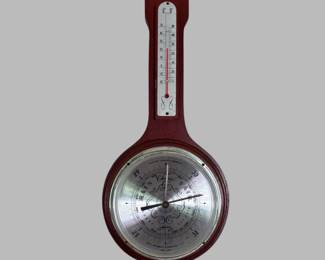 Swift Instruments International, S.A., Wooden Barometer, Made In Japan