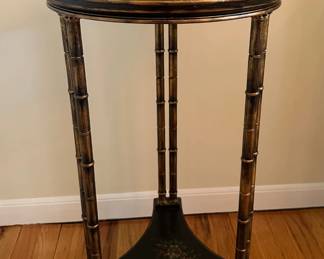 Chelsea House Round Floral Side Table