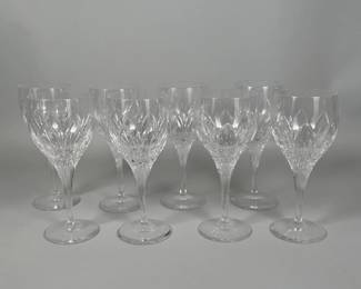 Atlantis Chartres Cut Crystal Wine Glasses