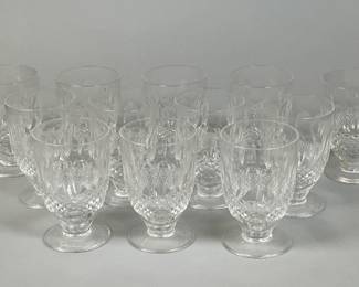 Set Of Waterford Colleen Short Stem Crystal Juice Glasses (12)