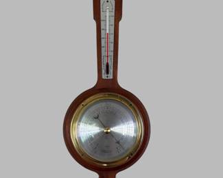 Taylor Instrument Company Wooden Barometer, Made In USA
