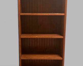 Bookcase With Shiplap Back