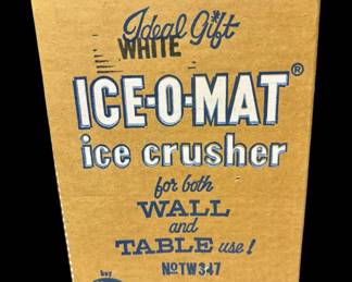 Vintage IceOMat Ice Crusher
