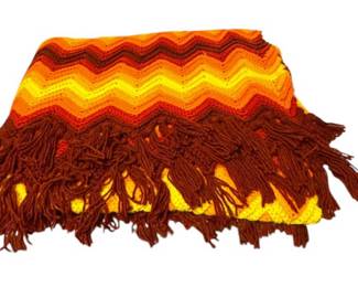 Vintage Vibrant Afghan