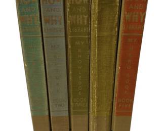1938 The How Why Library Set