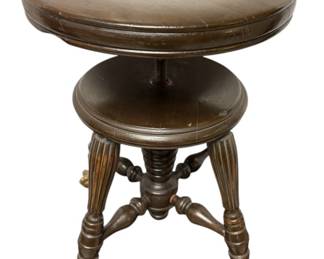 Antique Marysville Chair Co. Piano Stool