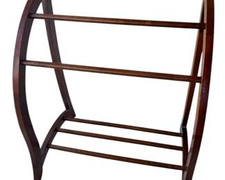 Wood Quilt Rack