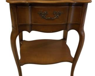 Vintage Wood Side Table